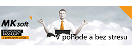PREPOJENIE NA EKONOMICKÝ SOFTVÉR - MK SOFT